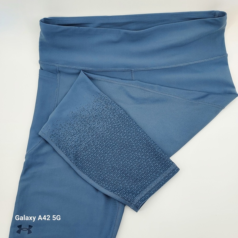Under Armour HeatGear Compression Leggings Blue Size LG G G Style 1364937